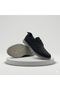 (Birkan) Genuine Leather Inside and Out Poly Hafi Sole Comfortable Daily Men's Shoes Black