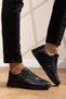 100% Genuine Leather, Men's Casual Full Leather Shoes - 4