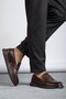 Genuine Leather, 100% Leather, Loafer Leather Slip-On Shoes - 2