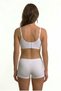 Women's Skin Color Seamless Underwire-Free Bra with Removable Pads Laser Cut Bustier - 4