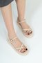 Diana Flip Flop Thermo Non-Slip Sole Gold Stone Detailed Sandals - 3