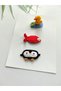 Thin Hair Baby Hair Clip 3-Piece Sea Life Series Special for Thin Hair Handmade Anti-Allergic Baby Gift