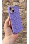 iPhone 13 Compatible Ivy Patterned Silicone Shock-Absorbing Classic Protected Rubber Case - 3