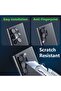 Camera Lens Protector for Samsung Galaxy S23 Ultra (2023) - Anti-Scratch & Anti-Fingerprint 9H Tempered Glass (Black) - 3