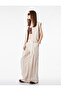 Normal Waist Modal Wide Leg Pleated Trousers - 2