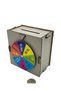 Wooden Piggy Bank with Wheel of Fortune Game - 4