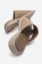 Buckle Women's Slippers BEIGE - 4