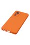 Ilkeshop New Mi 12 Lite Case Nano Inner Velvet Silicone (230229) - Orange - 4