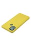 Shopilke Infinix Hot 10 Play Case Nano Velvet Silicone (102012) - Yellow - 5