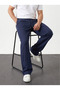 Men's Comfortable Summer Loose Linen Baggy Trousers - 3