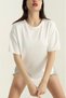 Oversize Short Sleeve Women's Al@ T-Shirt - 3