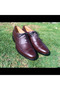 Oxford Shoes for men Genuine Leather Wingtoe & Brown - 3