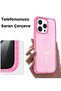Ilkeshop New iPhone 15 Pro Max Case Glow Magsafe Cover (121554) - Pink - 3