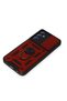 Ilkeshop New Galaxy M34 5g Case Pars Silicone with Lens Ring (125531) - Red - 5