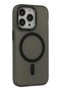 Ilkeshop New iPhone 15 Pro Case Lodos Magneticsafe Matte Cover (130811) - Black - 2