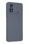 Ilkeshop New Poco X4 Pro 5g Case Nano Velvet Silicone (140751) - Gray - 3