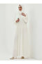 Zümra Stone Robe - White - 5