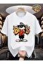 Printed Oversized Unisex Women's Crewneck T-Shirt