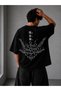 Anime Pattern Printed Oversize Unisex T-Shirt Japanese Inspired Streetwear Design - 3