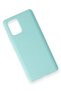 Ilkeshop New Galaxy A91 / S10 Lite Case Nano Inside Velvet Silicone (175047) - Turquoise - 3