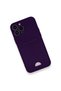Ilkeshop New iPhone 12 Pro Max Case Kelvin Silicone with Business Card Holder - (194616) Deep Purple - 3