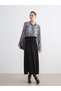 Esvab • Modern & Distinctive Women's Knitwear Skirt with Waist Cord
