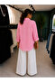 Women's Comfortable Fit Linen Shirt with Front Pockets - 2