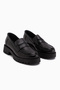 Larissa Genuine Leather Thick Soled Chunky Women's Loafer - 3