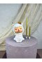 Handmade Female Lamb Figurine Cake Decoration / Birthday Ornament / Cake Decor - 1 Piece - 2