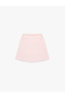 High Waist Interlock Sports Shorts Skirt - 3