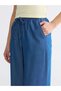 Vizyon New Season Elastic Waist Wideleg Women's Jean Trousers - 3