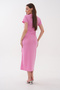 Yandan Buckle Crystal Dress - 7
