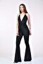 Accessory Detailed Spanish Jumpsuit - Black