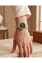 Milano 29mm Green Dial Stone Detailed Double Color Women's Wristwatch - 5