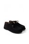 Thalas Black Suede Lace Detailed Women's Ballerinas - 2