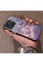 Tecno Spark 40C Compatible Silicone Edge Hard Back Anti-Fall Phone Case Butterfly Pattern - 2