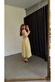 Bag Belted Tencel Dress Yellow - 5