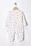 Baby Boy 100% Cotton 3-6-9 Months 3-Piece Jumpsuit Set with Booties - 3