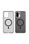 Oneplus Ace 6 / Ace 6T /15R 5G 2025 Hybrid Translucent Magsafe with Magnetic Charging Raised Camera Lips Elegant Look Case Cover - 2