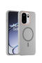 Oneplus Ace 6 / Ace 6T /15R 5G 2025 Hybrid Translucent Magsafe with Magnetic Charging Raised Camera Lips Elegant Look Case Cover