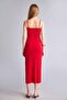 Bodycon Body-Hugging Square Neck Strappy Maxi Dress H6454Ax26Sm - 5