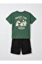 Toddler Boys T-ShirtShort sleeve +Cargo Bermuda, 7-8Y - 2