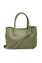 Green Genuine Leather Women's Shoulder Bag - S26Y1Bc80571-U5V - 3