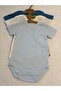 Baby Boy & Child 3-Piece Bodysuit - 100% Natural Cotton - Blue-Ecru-Indigo