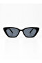 Women's Kiki Sun Sunglasses Uv400 Black |   Case and Cleaning Cloth Gift Set - 4