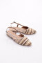 Pm386-K555 Women's Open Back Wicker Ballerinas - 2