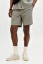 Men Waffle Knit Resort Shorts