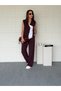 Asymmetric Vest Tensel Suit