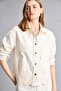 100% Cotton Regular Fit Shirt Collar Gabardine Blazer Jacket H2578Ax26Sm - 3