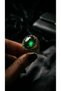 Bronze Vintage Women's Ring Authentic Copper Jewelry Green Crystal Stone Oval Dome Adjustable - 4